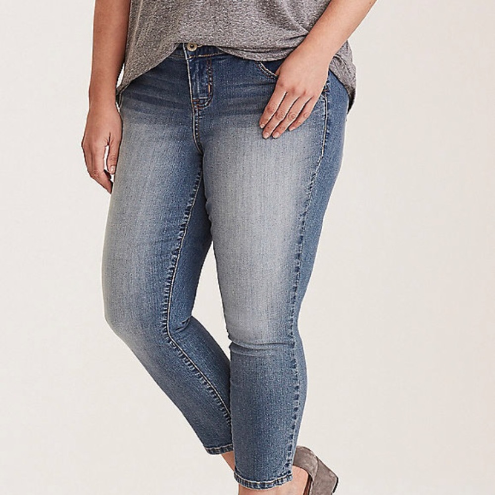 Torrid ankle skinny jeans 12R